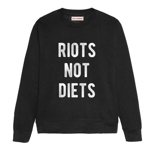 Riots Not Diets Sweatshirt-Feminist Apparel, Feminist Clothing, Feminist Sweatshirt, JH030-The Spark Company