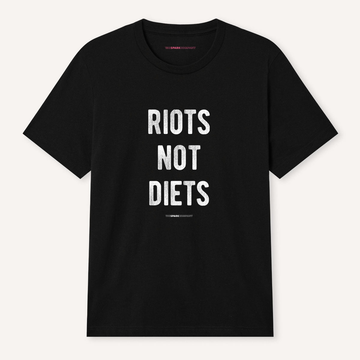 Riots Not Diets T-Shirt-Feminist Apparel, Feminist Clothing, Feminist T Shirt, BC3001-The Spark Company