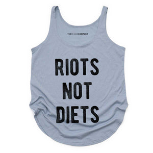 Riots Not Diets Tank Top-Feminist Apparel, Feminist Clothing, Feminist Tank, NL5033-The Spark Company