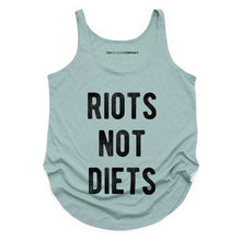Load image into Gallery viewer, Riots Not Diets Tank Top-Feminist Apparel, Feminist Clothing, Feminist Tank, NL5033-The Spark Company