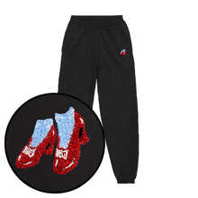 Load image into Gallery viewer, Ruby Slippers Embroidery Detail Joggers-Feminist Apparel, Feminist Clothing, Feminist joggers, JH072-The Spark Company