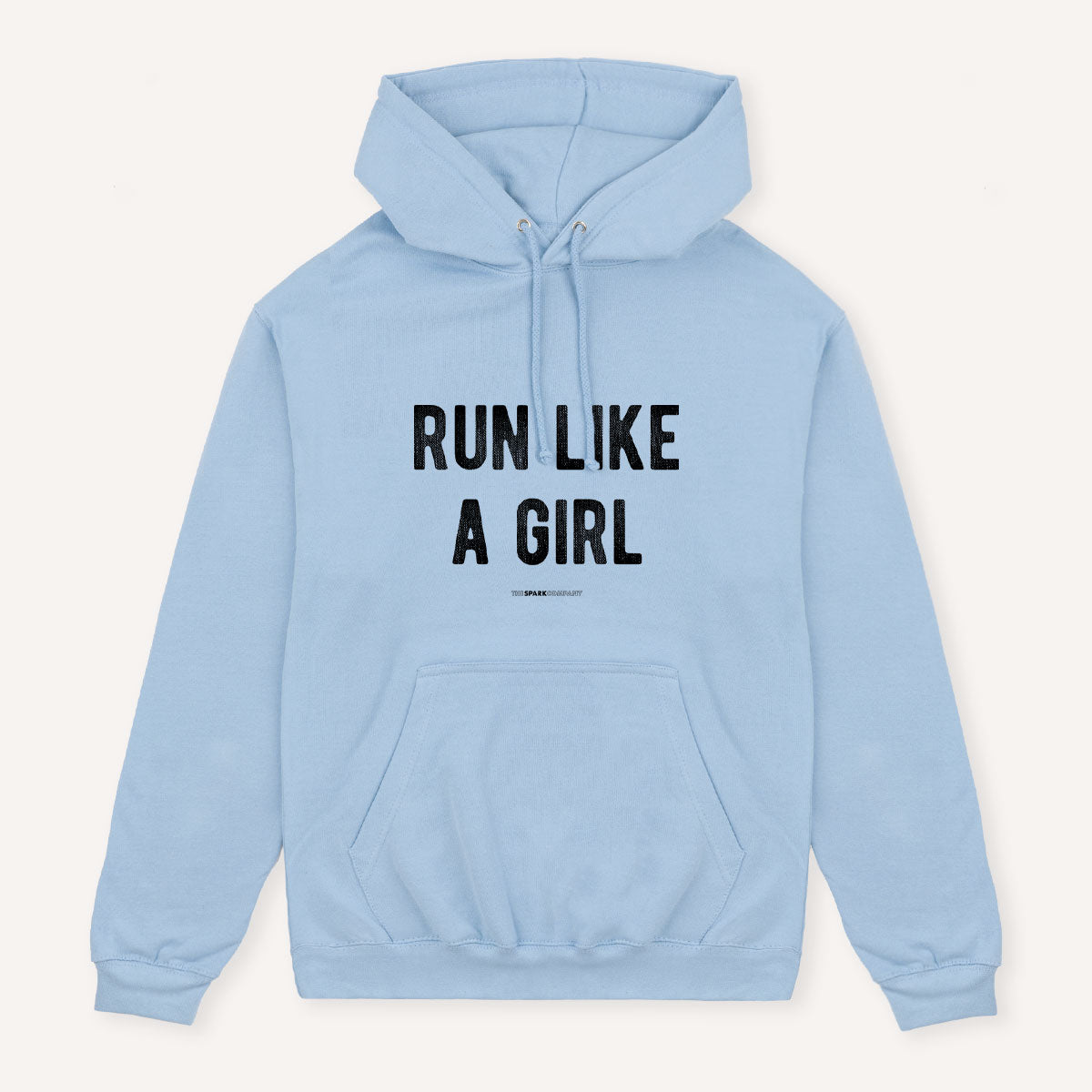 Run Like A Girl Hoodie-Feminist Apparel, Feminist Clothing, Feminist Hoodie, JH001-The Spark Company