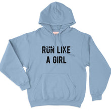 Load image into Gallery viewer, Run Like A Girl Hoodie-Feminist Apparel, Feminist Clothing, Feminist Hoodie, JH001-The Spark Company
