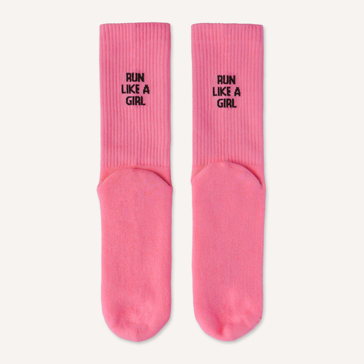 Run Like A Girl Socks-Feminist Apparel, Feminist Clothing, Feminist Socks-The Spark Company