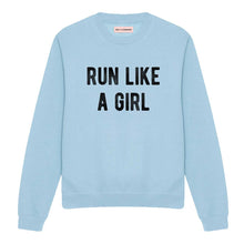 Load image into Gallery viewer, Run Like A Girl Sweatshirt-Feminist Apparel, Feminist Clothing, Feminist Sweatshirt, JH030-The Spark Company