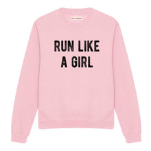 Load image into Gallery viewer, Run Like A Girl Sweatshirt-Feminist Apparel, Feminist Clothing, Feminist Sweatshirt, JH030-The Spark Company