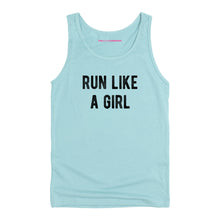 Load image into Gallery viewer, Run Like A Girl Tank Top-Feminist Apparel, Feminist Clothing, Feminist Tank, 03980-The Spark Company