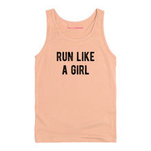 Load image into Gallery viewer, Run Like A Girl Tank Top-Feminist Apparel, Feminist Clothing, Feminist Tank, 03980-The Spark Company