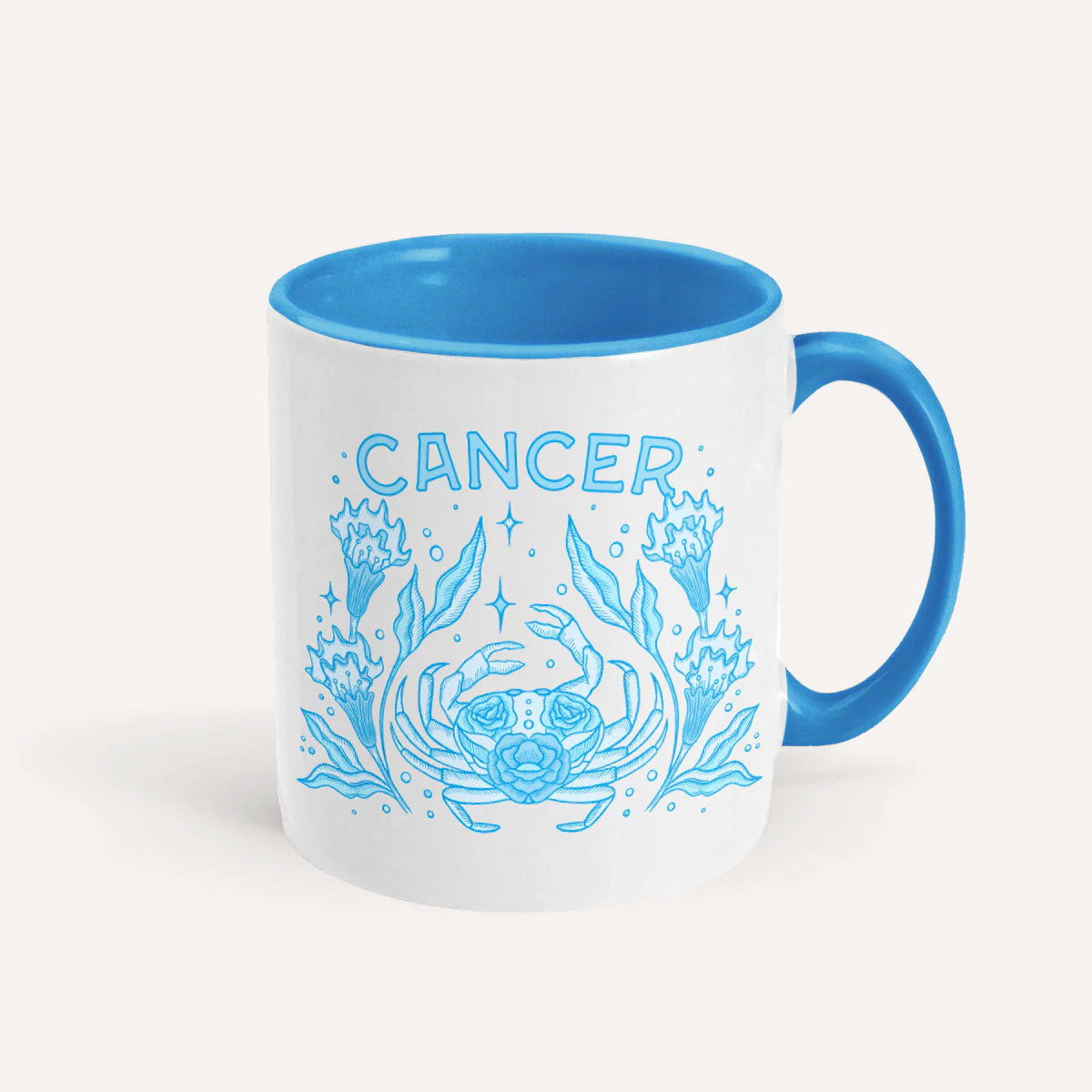 Capricorn Zodiac Mug-Feminist Apparel, Feminist Gift, Feminist Coffee Mug, 11oz White Ceramic-The Spark Company