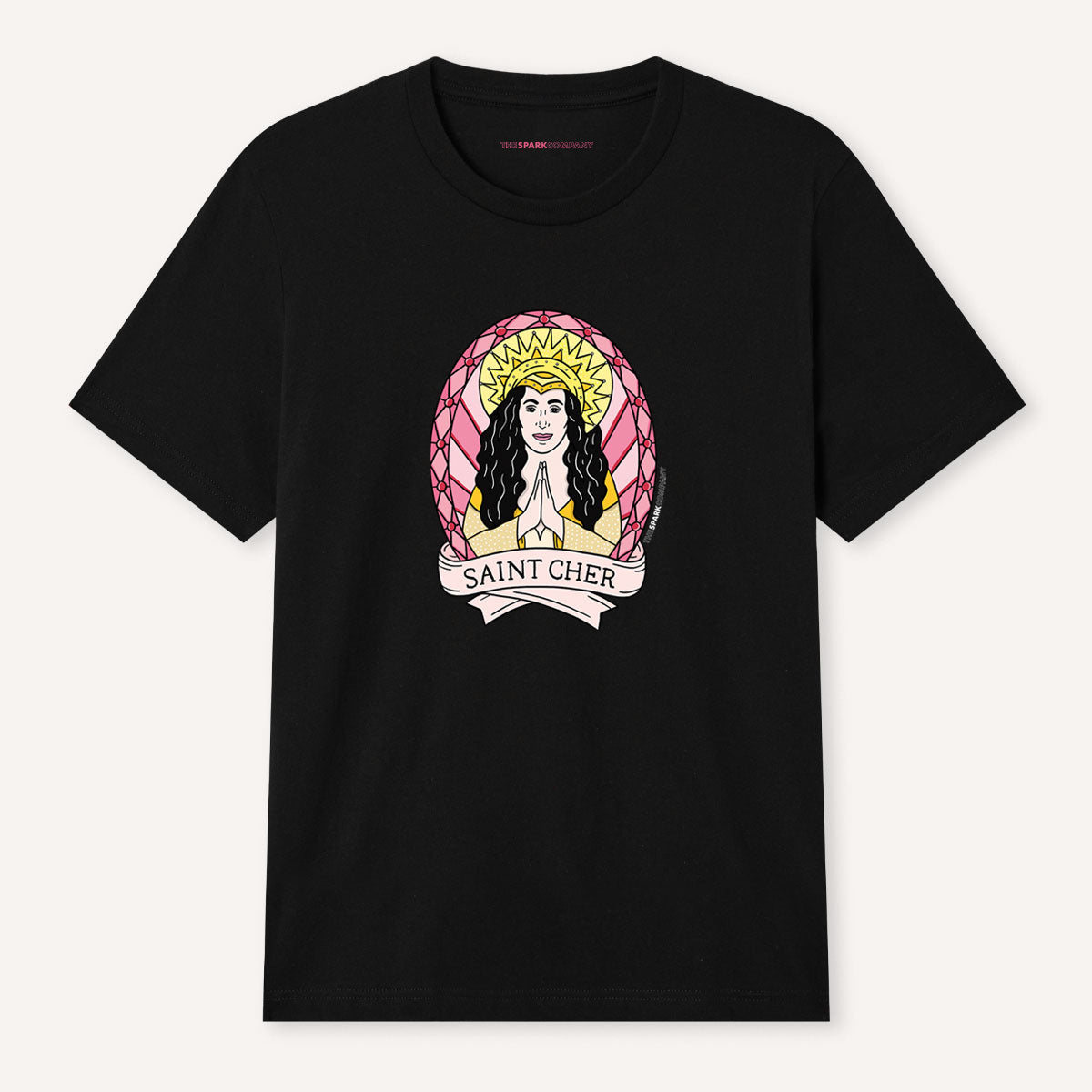 Saint Cher T-Shirt-Feminist Apparel, Feminist Clothing, Feminist T Shirt, BC3001-The Spark Company