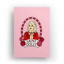 Load image into Gallery viewer, Saint Dolly Art Print-Feminist Apparel, Feminist Gift, Feminist Art Print-The Spark Company