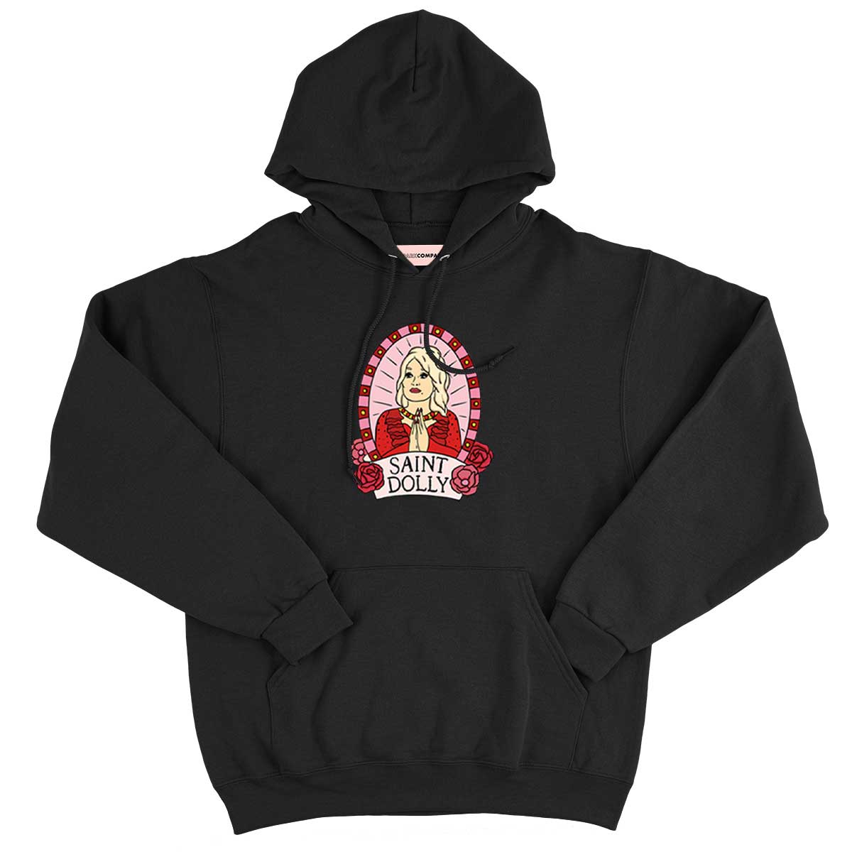 Saint Dolly Hoodie-Feminist Apparel, Feminist Clothing, Feminist Hoodie, JH001-The Spark Company