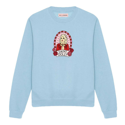 Saint Dolly Sweatshirt-Feminist Apparel, Feminist Clothing, Feminist Sweatshirt, JH030-The Spark Company