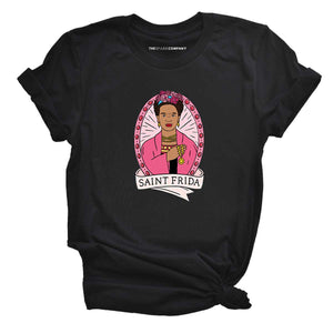 Saint Frida T-Shirt-Feminist Apparel, Feminist Clothing, Feminist T Shirt, BC3001-The Spark Company