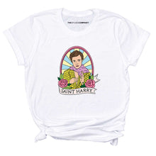 Load image into Gallery viewer, Saint Harry T-Shirt-Feminist Apparel, Feminist Clothing, Feminist T Shirt, BC3001-The Spark Company
