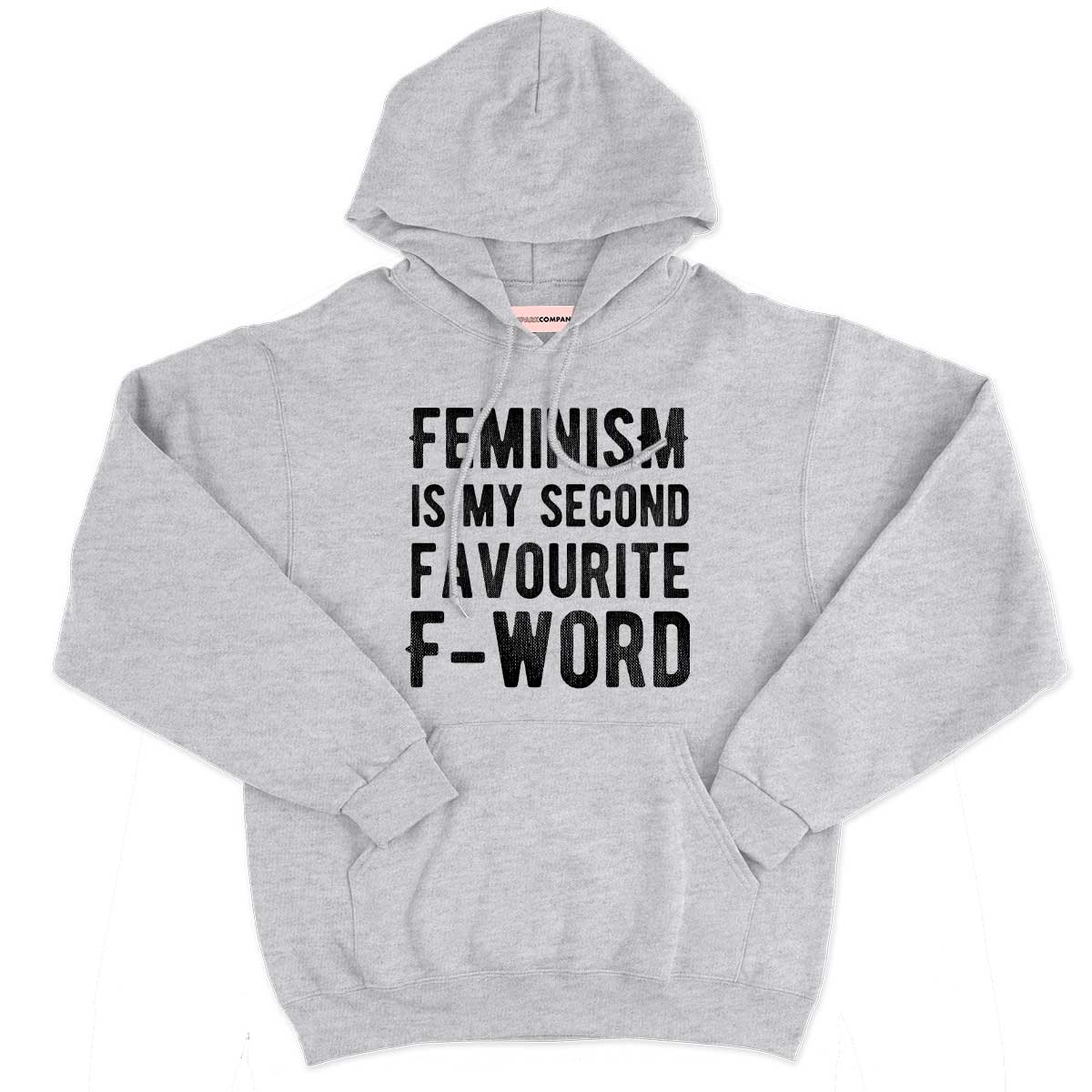Second Favourite F-Word Hoodie-Feminist Apparel, Feminist Clothing, Feminist Hoodie, JH001-The Spark Company