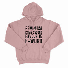 Load image into Gallery viewer, Second Favourite F-Word Hoodie-Feminist Apparel, Feminist Clothing, Feminist Hoodie, JH001-The Spark Company