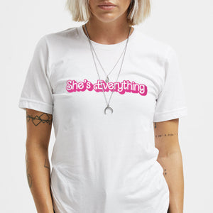 She's Everything T-Shirt-Feminist Apparel, Feminist Clothing, Feminist T Shirt, BC3001-The Spark Company