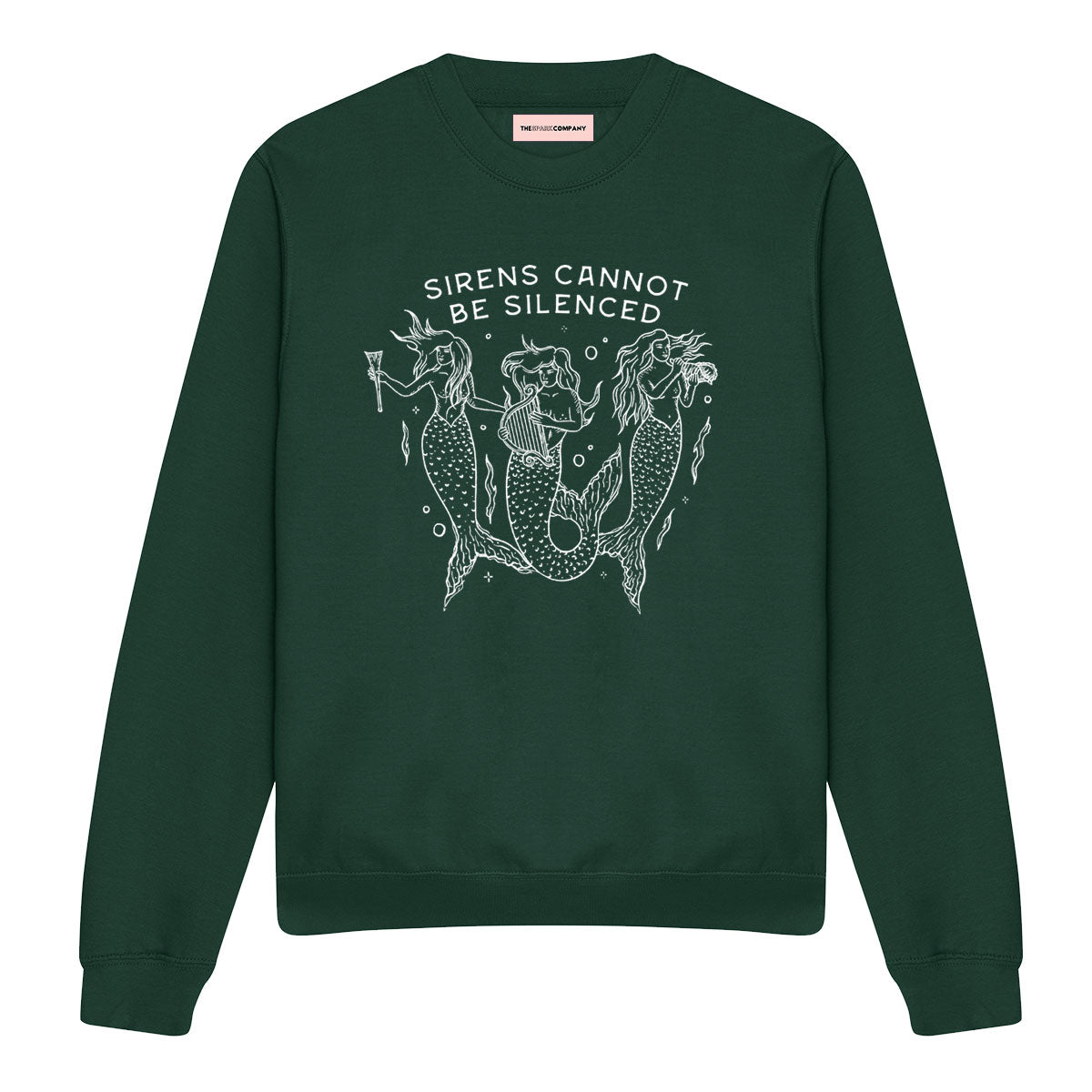 Sirens Cannot Be Silenced Sweatshirt-Feminist Apparel, Feminist Clothing, Feminist Sweatshirt, JH030-The Spark Company