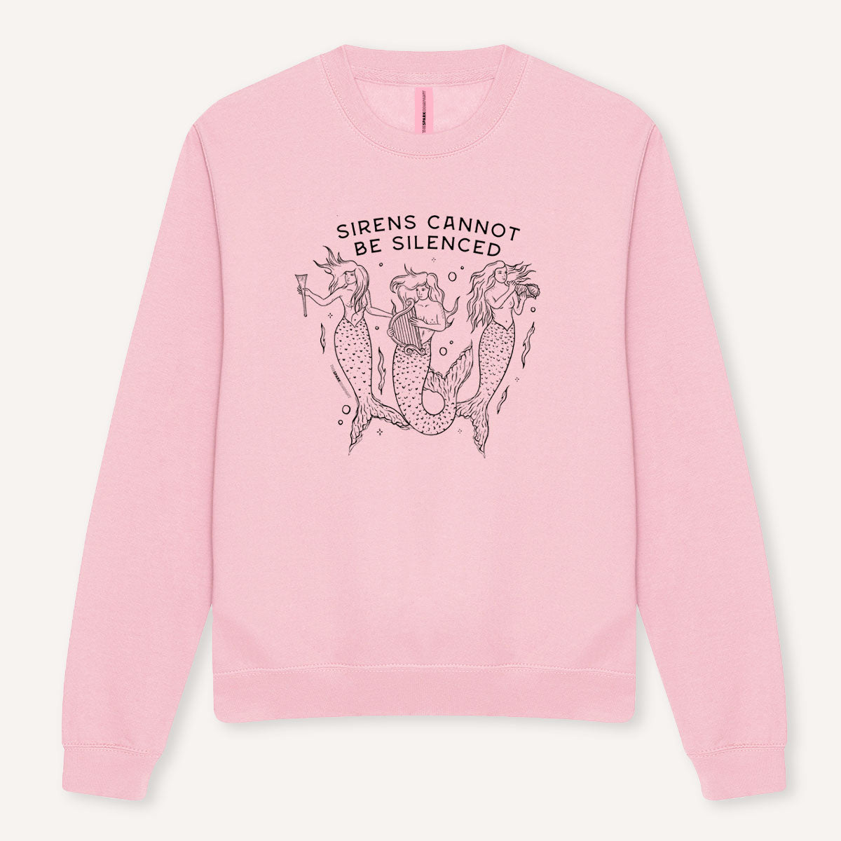 Sirens Cannot Be Silenced Sweatshirt-Feminist Apparel, Feminist Clothing, Feminist Sweatshirt, JH030-The Spark Company