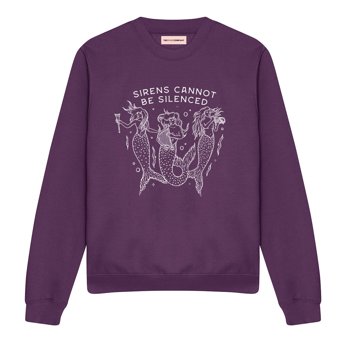 Sirens Cannot Be Silenced Sweatshirt-Feminist Apparel, Feminist Clothing, Feminist Sweatshirt, JH030-The Spark Company