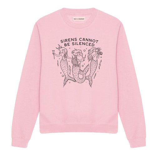 Sirens Cannot Be Silenced Sweatshirt-Feminist Apparel, Feminist Clothing, Feminist Sweatshirt, JH030-The Spark Company