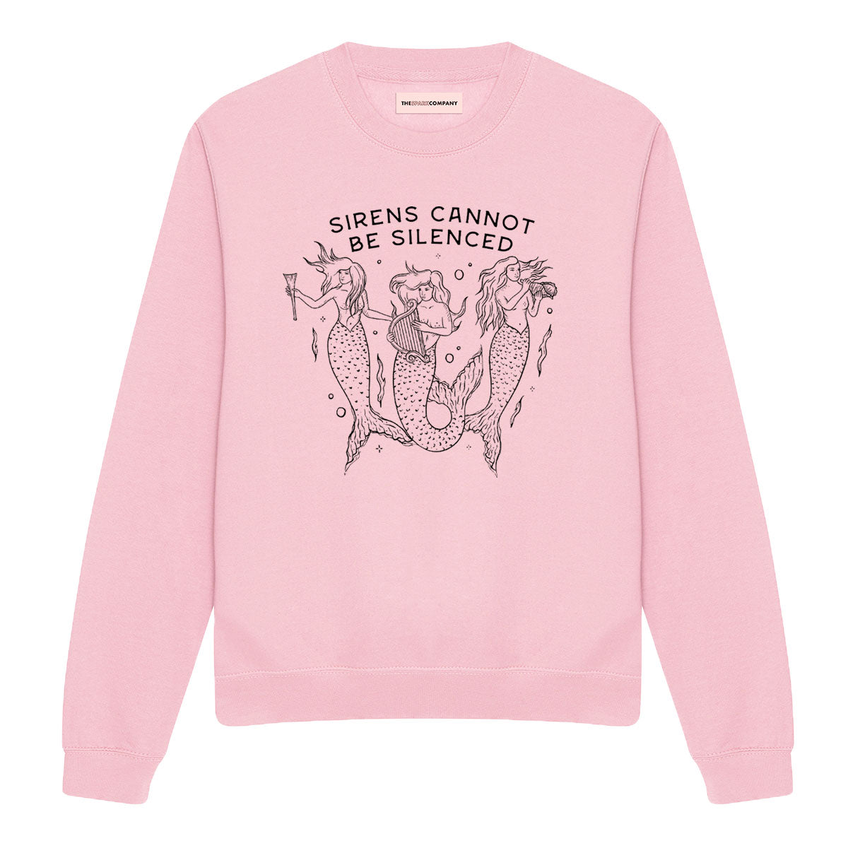 Sirens Cannot Be Silenced Sweatshirt-Feminist Apparel, Feminist Clothing, Feminist Sweatshirt, JH030-The Spark Company