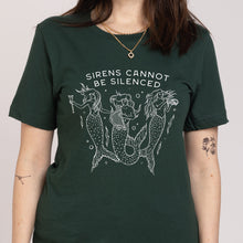 Load image into Gallery viewer, Sirens Cannot Be Silenced T-Shirt-Feminist Apparel, Feminist Clothing, Feminist T Shirt, BC3001-The Spark Company