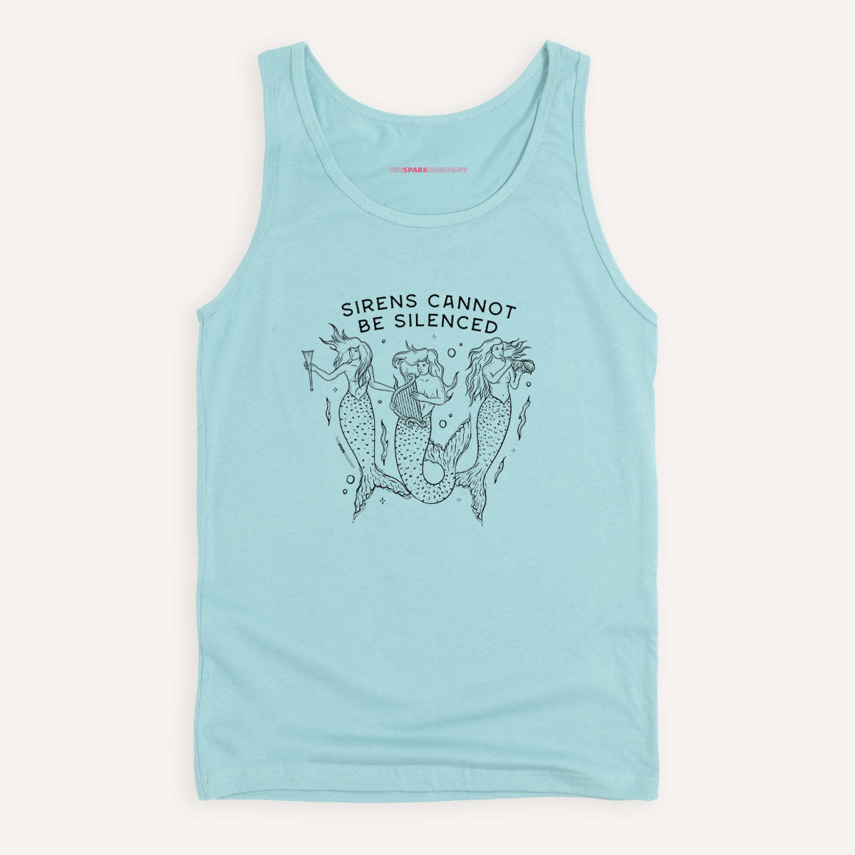 Sirens Cannot Be Silenced Tank Top-Feminist Apparel, Feminist Clothing, Feminist Tank, 03980-The Spark Company