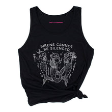 Load image into Gallery viewer, Sirens Cannot Be Silenced Tank Top-Feminist Apparel, Feminist Clothing, Feminist Tank, 03980-The Spark Company