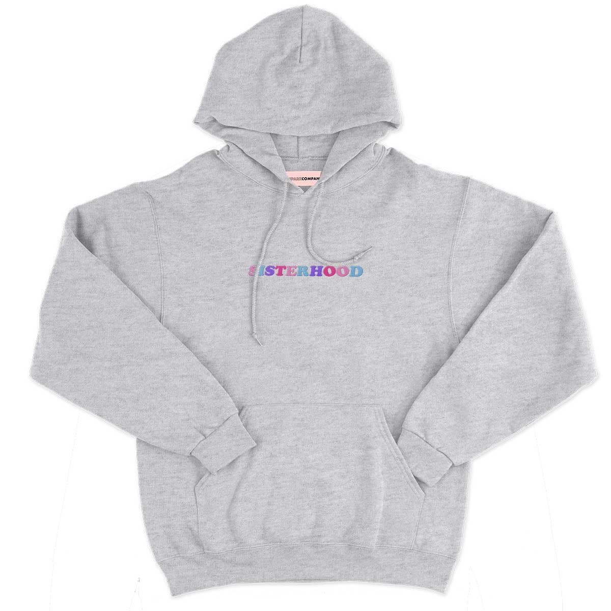 Sisterhood Embroidered Hoodie-Feminist Apparel, Feminist Clothing, Feminist Hoodie, JH001-The Spark Company