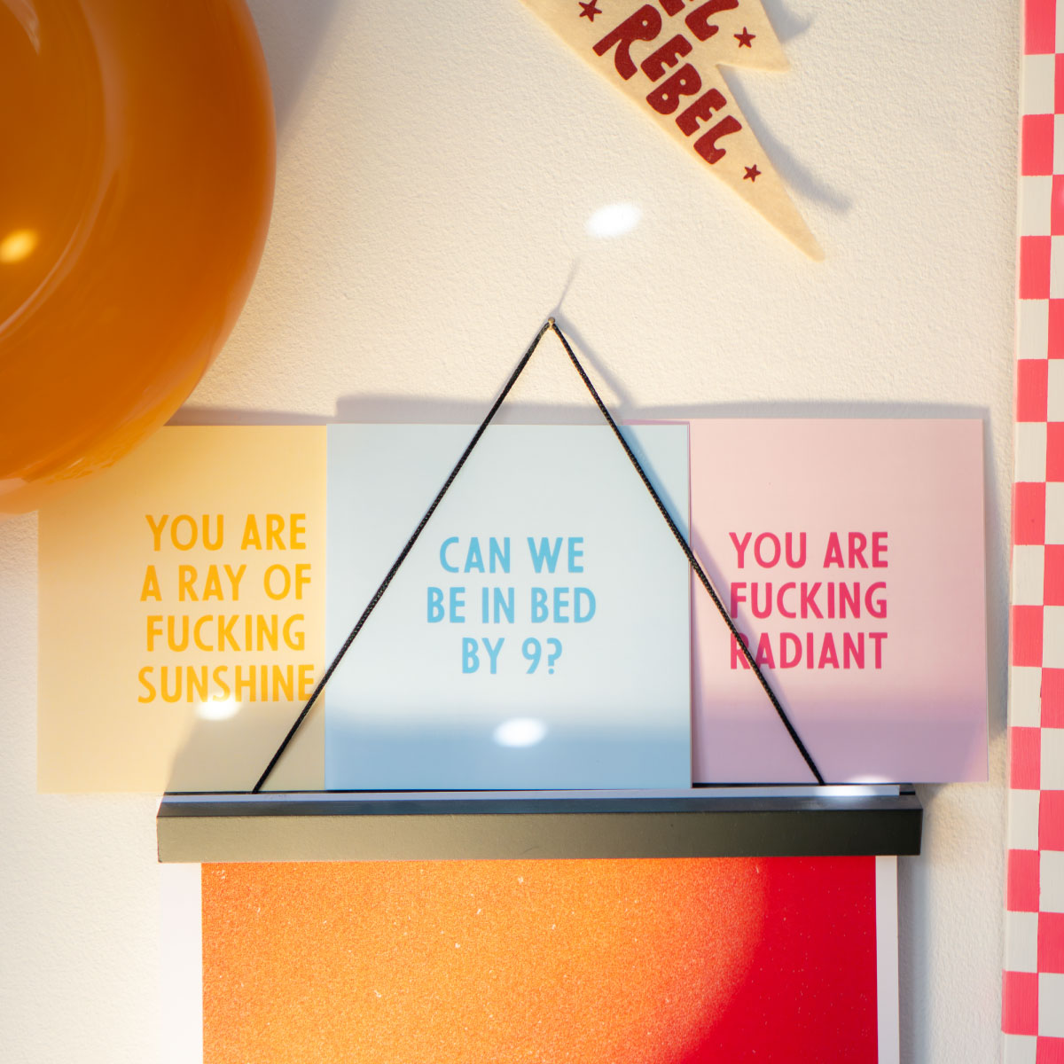 Slogan Greeting Cards (5 Pack)-Feminist Apparel, Feminist Gift, Feminist Greeting Cards-The Spark Company