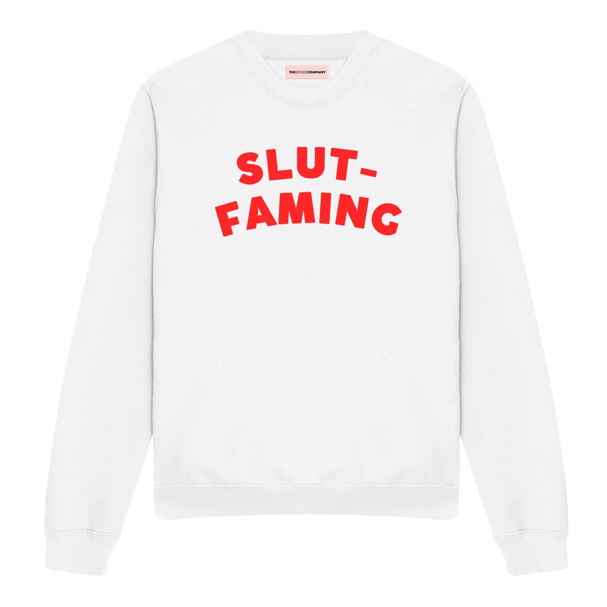 Slut-Faming Sweatshirt-Feminist Apparel, Feminist Clothing, Feminist Sweatshirt, JH030-The Spark Company