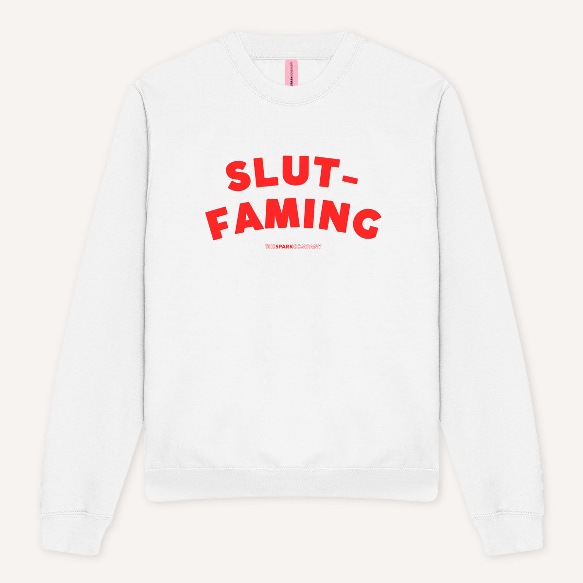 Slut-Faming Sweatshirt-Feminist Apparel, Feminist Clothing, Feminist Sweatshirt, JH030-The Spark Company