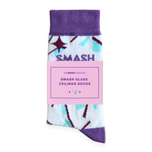 Load image into Gallery viewer, Smash Glass Ceilings Socks-Feminist Apparel, Feminist Clothing, Feminist Socks-The Spark Company