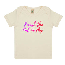 Load image into Gallery viewer, Smash The Patriarchy Baby T-Shirt-Feminist Apparel, Feminist Clothing, Feminist Baby T Shirt, EPB01-The Spark Company