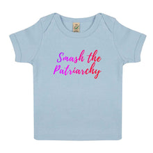 Load image into Gallery viewer, Smash The Patriarchy Baby T-Shirt-Feminist Apparel, Feminist Clothing, Feminist Baby T Shirt, EPB01-The Spark Company