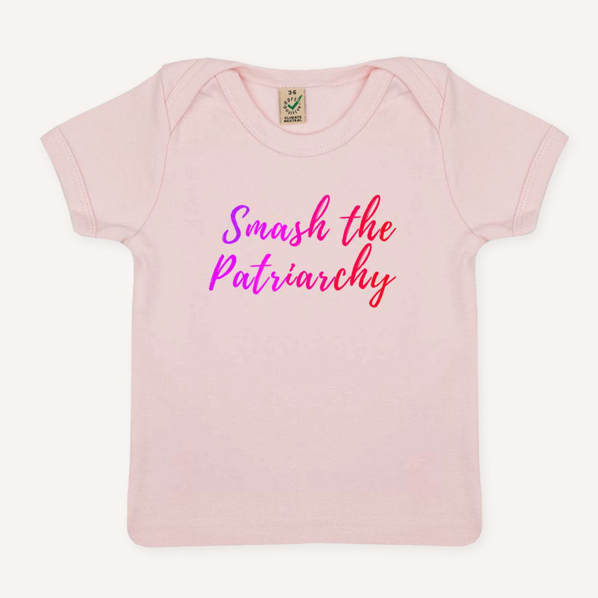 Smash The Patriarchy Baby T-Shirt-Feminist Apparel, Feminist Clothing, Feminist Baby T Shirt, EPB01-The Spark Company