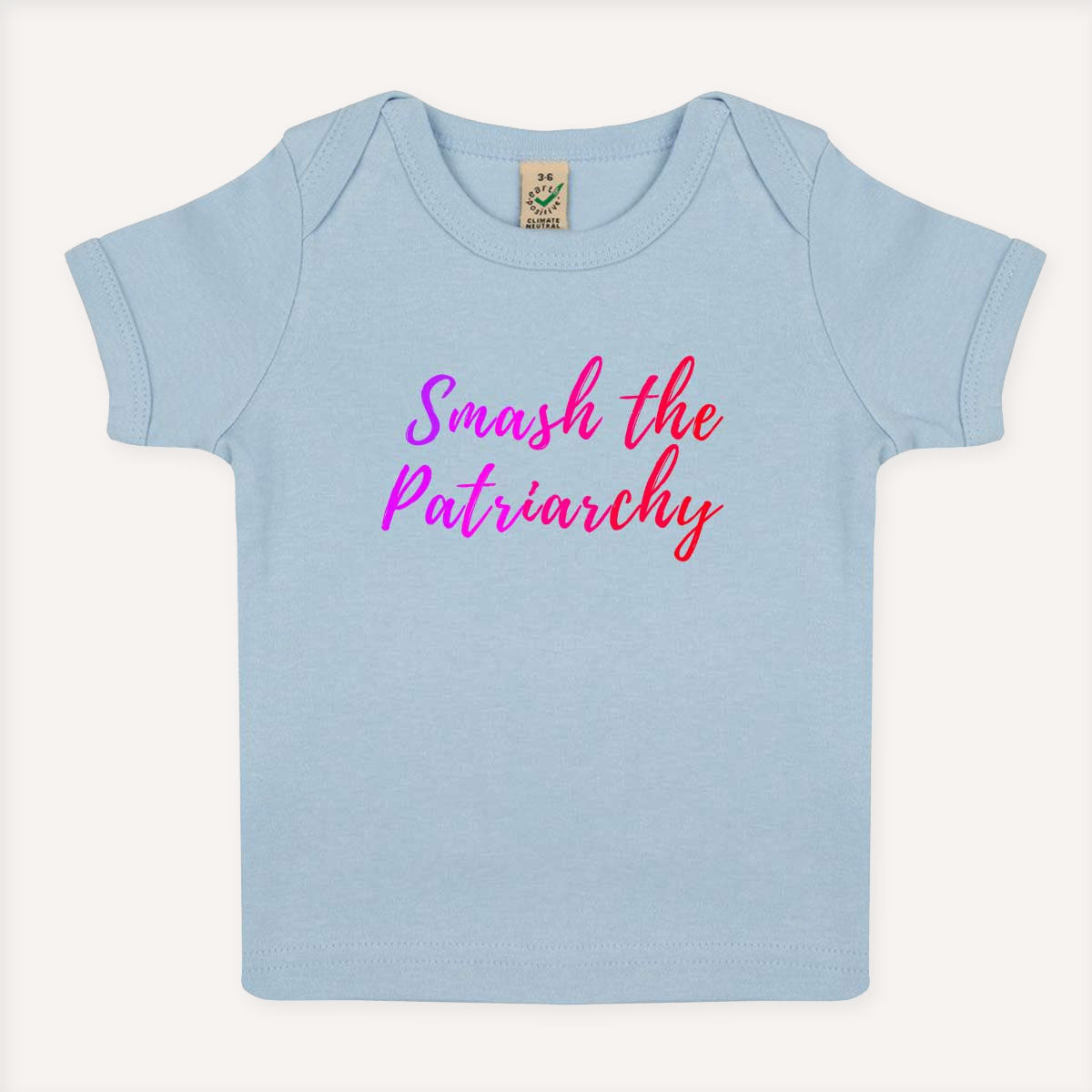Smash The Patriarchy Baby T-Shirt-Feminist Apparel, Feminist Clothing, Feminist Baby T Shirt, EPB01-The Spark Company