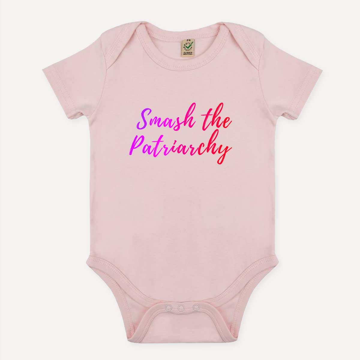 Smash The Patriarchy Babygrow-Feminist Apparel, Feminist Clothing, Feminist Baby Onesie, EPB02-The Spark Company