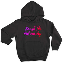 Load image into Gallery viewer, Smash The Patriarchy Kids Hoodie-Feminist Apparel, Feminist Clothing, Feminist Kids Hoodie, JH001J-The Spark Company