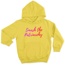 Load image into Gallery viewer, Smash The Patriarchy Kids Hoodie-Feminist Apparel, Feminist Clothing, Feminist Kids Hoodie, JH001J-The Spark Company
