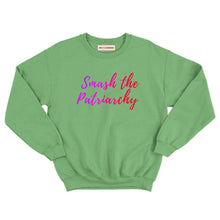 Load image into Gallery viewer, Smash The Patriarchy Kids Sweatshirt-Feminist Apparel, Feminist Clothing, Feminist Kids Sweatshirt, JH030B-The Spark Company