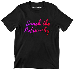 Smash The Patriarchy Kids T-Shirt-Feminist Apparel, Feminist Clothing, Feminist Kids T Shirt, MiniCreator-The Spark Company