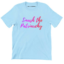 Load image into Gallery viewer, Smash The Patriarchy Kids T-Shirt-Feminist Apparel, Feminist Clothing, Feminist Kids T Shirt, MiniCreator-The Spark Company