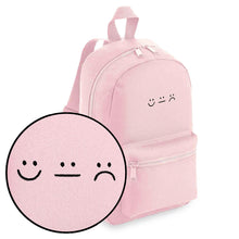 Load image into Gallery viewer, Smileys Embroidered Mini Backpack-Feminist Apparel, Feminist Gift, Feminist Mini Backpack, BG153-The Spark Company