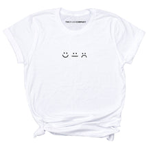 Load image into Gallery viewer, Smileys Embroidered T-Shirt-Feminist Apparel, Feminist Clothing, Feminist T Shirt-The Spark Company