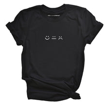 Load image into Gallery viewer, Smileys Embroidered T-Shirt-Feminist Apparel, Feminist Clothing, Feminist T Shirt-The Spark Company