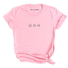 Load image into Gallery viewer, Smileys Embroidered T-Shirt-Feminist Apparel, Feminist Clothing, Feminist T Shirt-The Spark Company