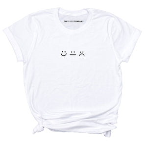 Smileys Embroidered T-Shirt-Feminist Apparel, Feminist Clothing, Feminist T Shirt-The Spark Company